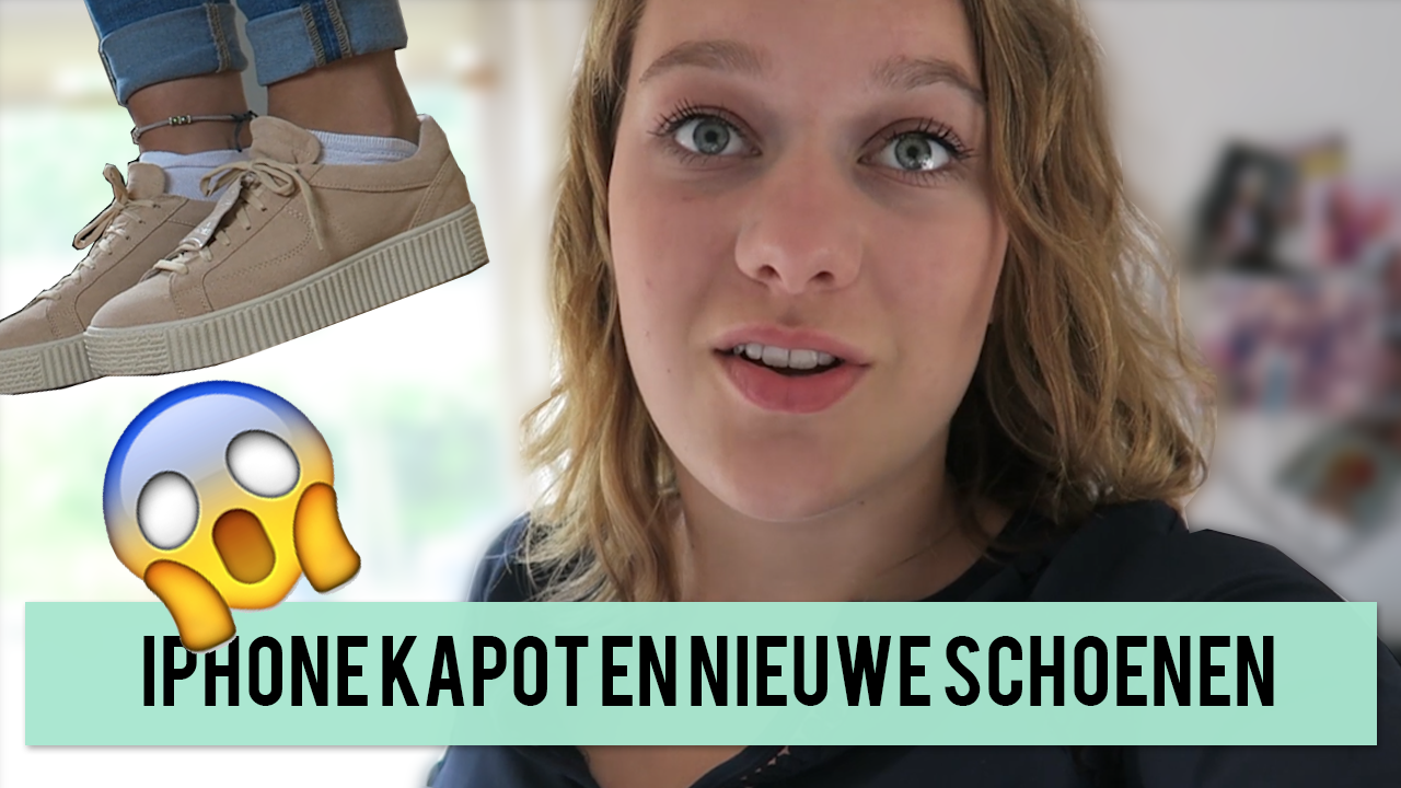 iphone kapot en nieuwe schoenen