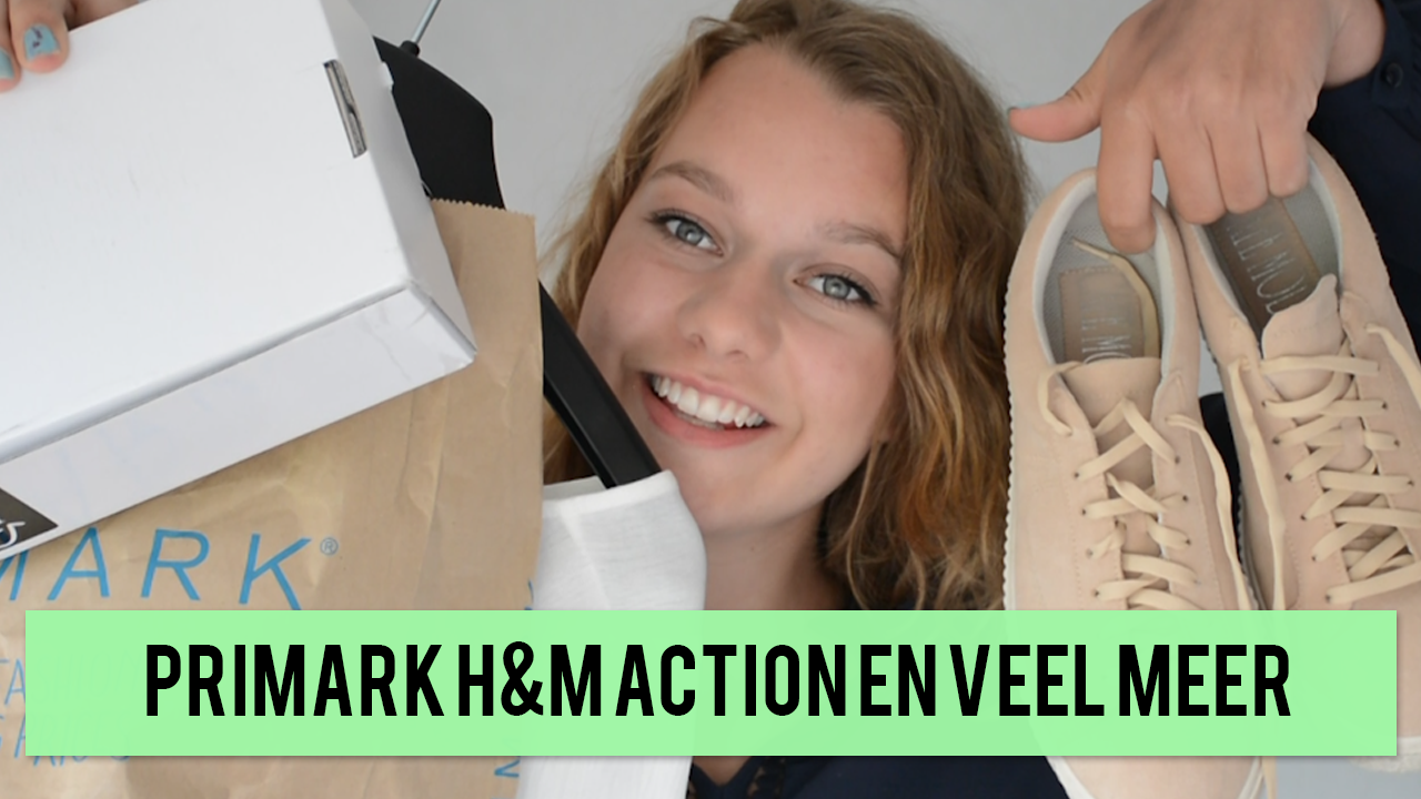 shoplog primark hm action en rimmel london