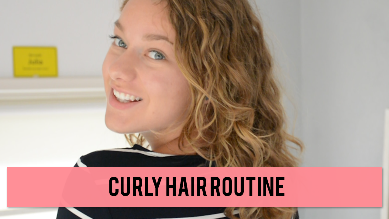 curly hair routine s