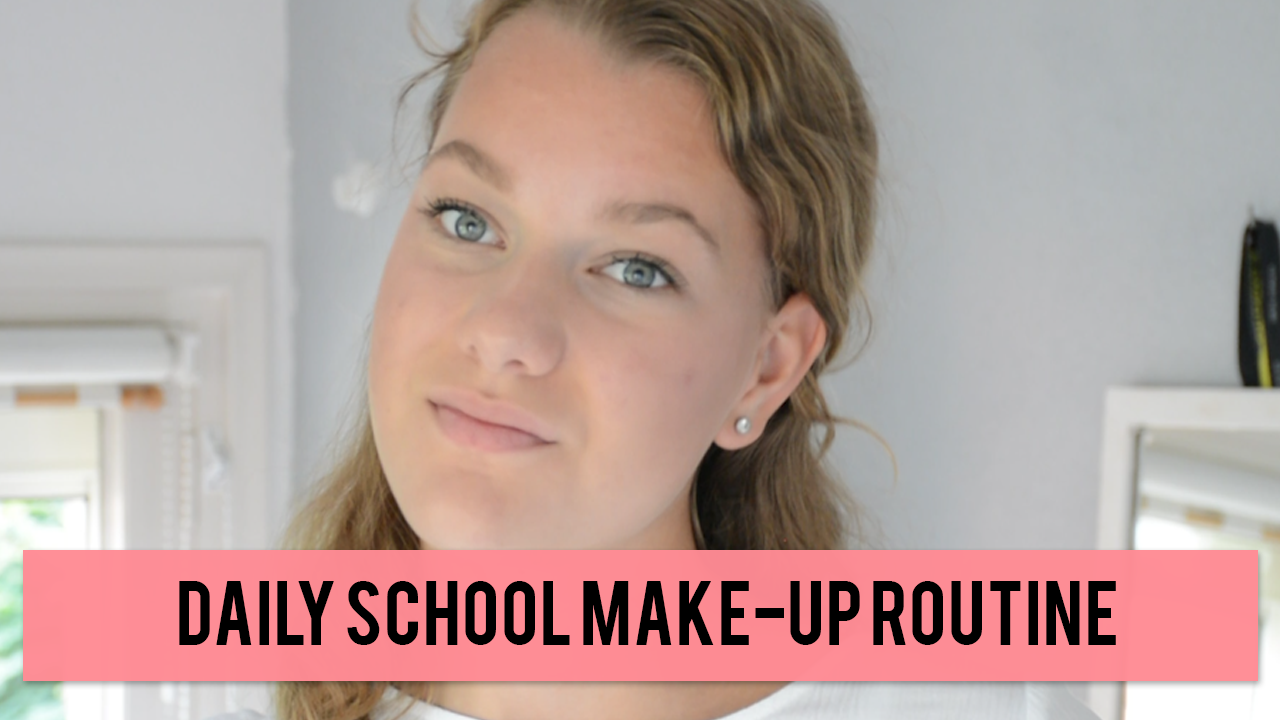 school make-up routine